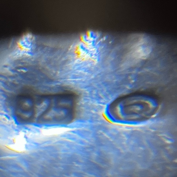 Vintage Sterling Silver 925 Square Framed Hearts‎ Ring Hallmarked Size 7.5 - Picture 11 of 16